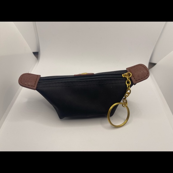 Coin Purse Keychain - Black - Picture 3 of 8